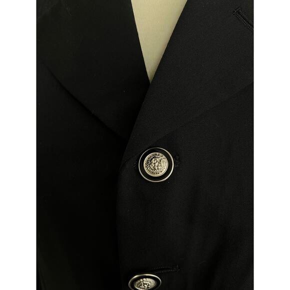 NWT Vintage R Raspinni Uomo 100% Extra Fine Wool Blazer Size 38R/31R - Picture 9 of 10